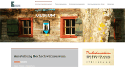Desktop Screenshot of hochschwabmuseum.at